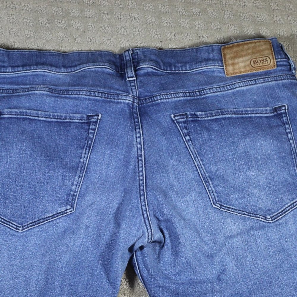 Hugo Boss Stretch Blue Jeans 38x32 View 3